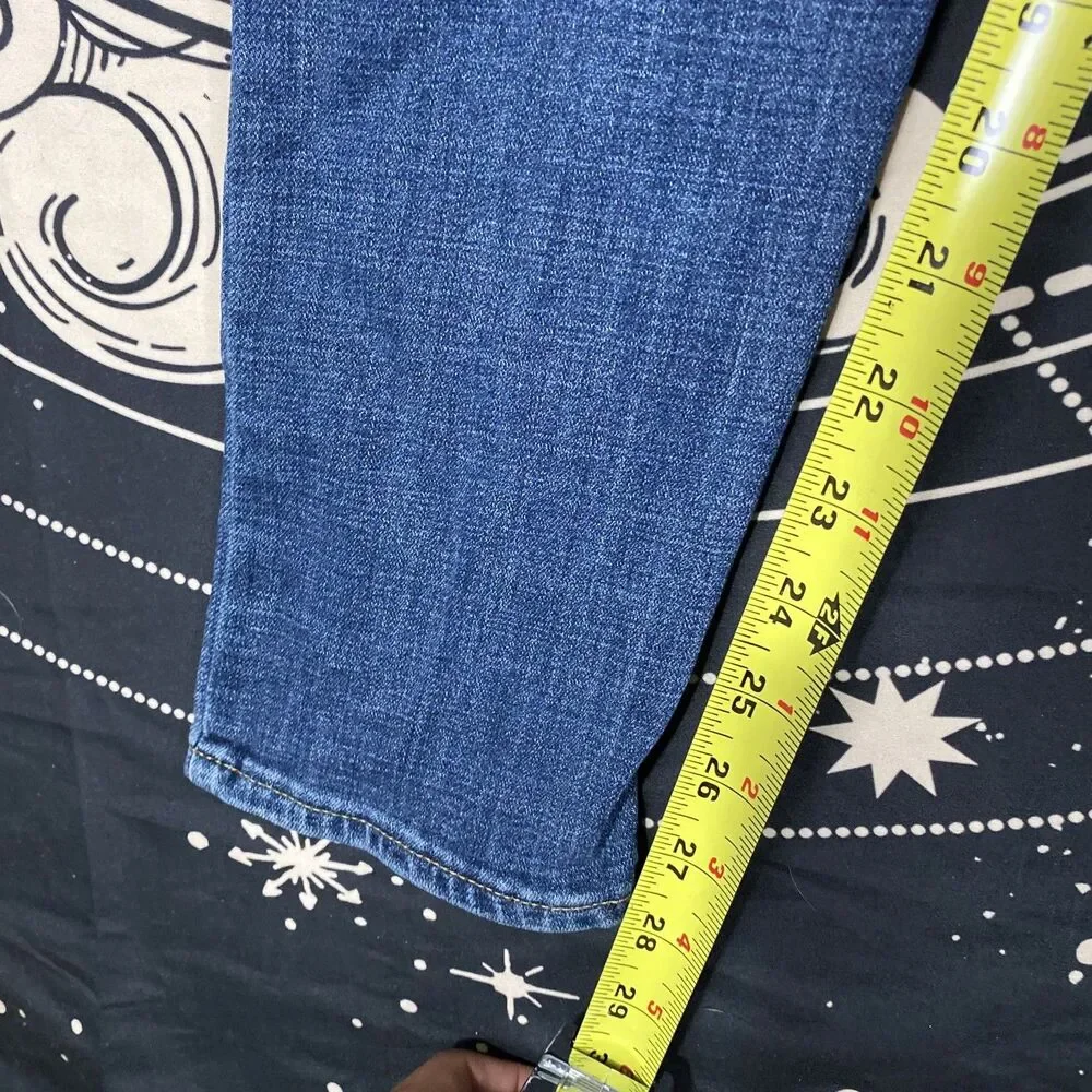 Levis 711 Skinny Denim Jeans Womens 29 Casual Preppy Western Streetwear - Picture 4 of 7